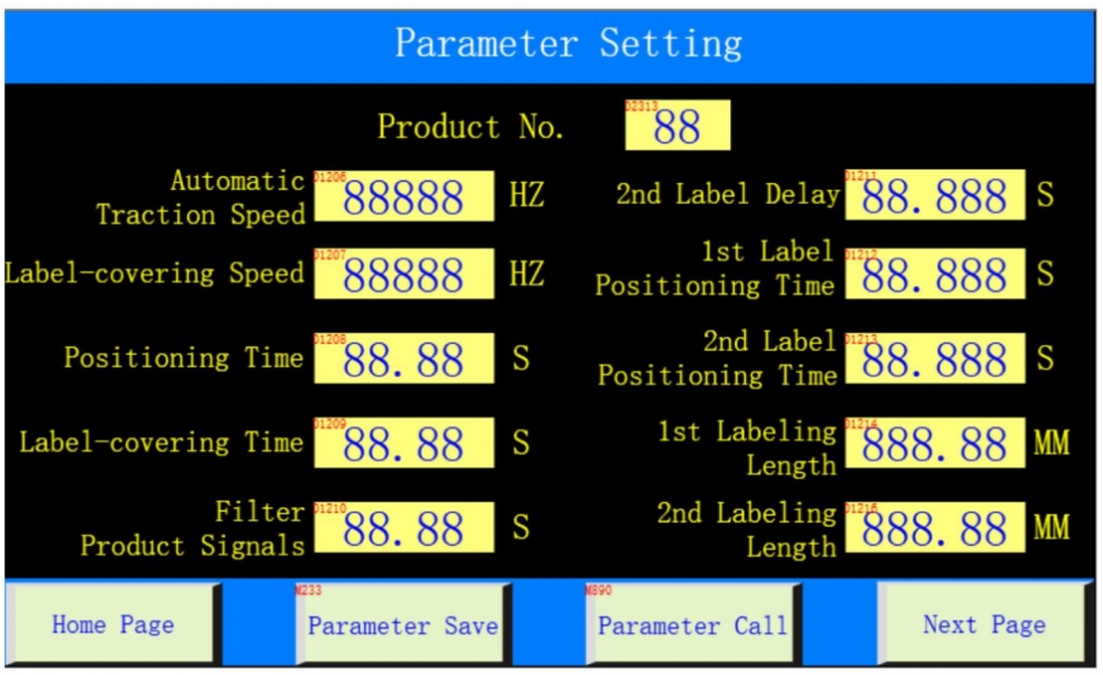 plc wecon ung dung may dan label