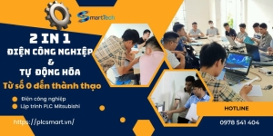 combo dien cong nghiep va lap trinh plc mitsubishi