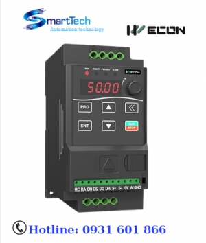 inverter wecon 0 75kw 1phase 220v